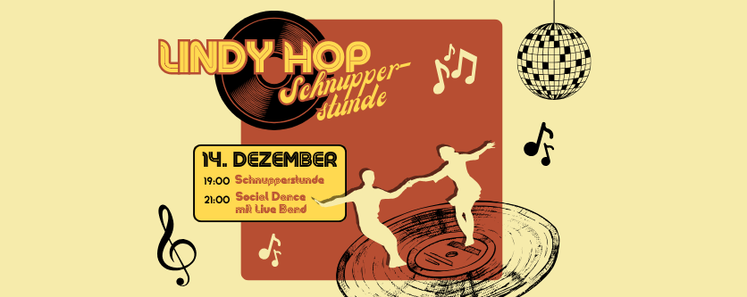 SCHNUPPERSTUNDE: Lindy Hop in Dortmund ... Swing lernen und Spaß haben beim Lindypott e.V.!