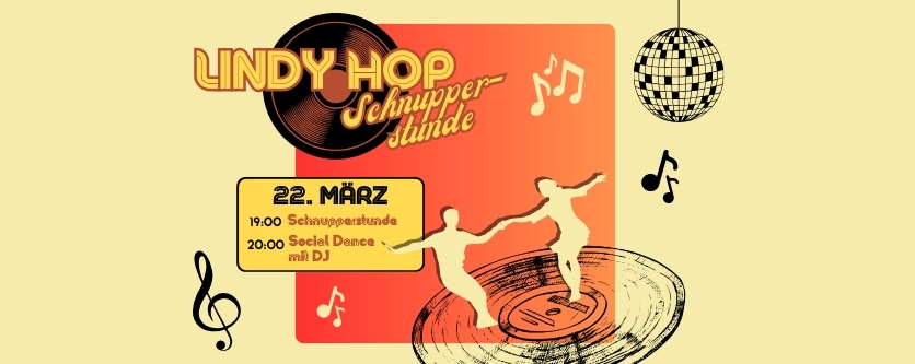 SCHNUPPERSTUNDE: Lindy Hop in Dortmund ... Swing lernen und Spaß haben beim Lindypott e.V.!